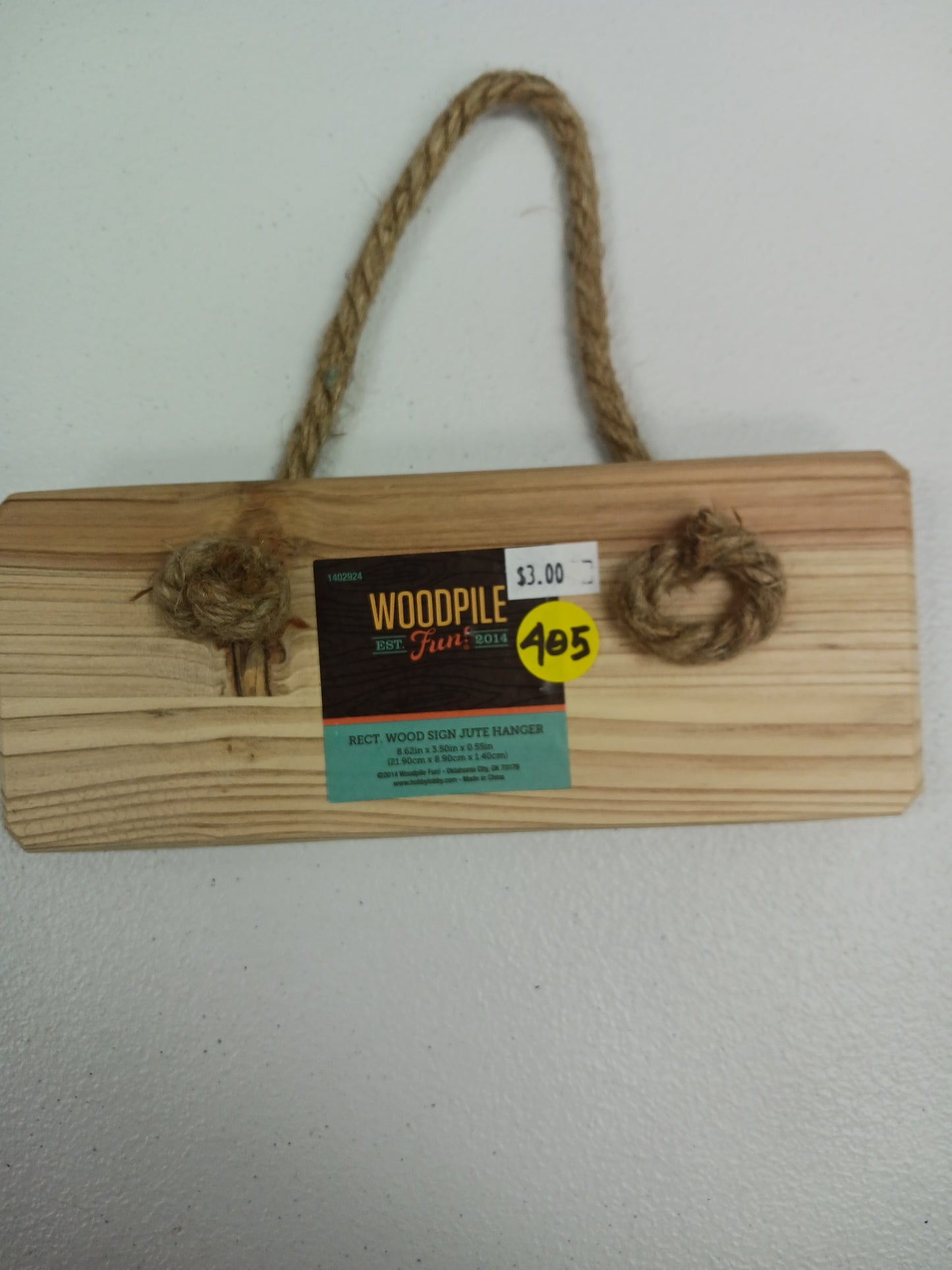 Sign Hanger