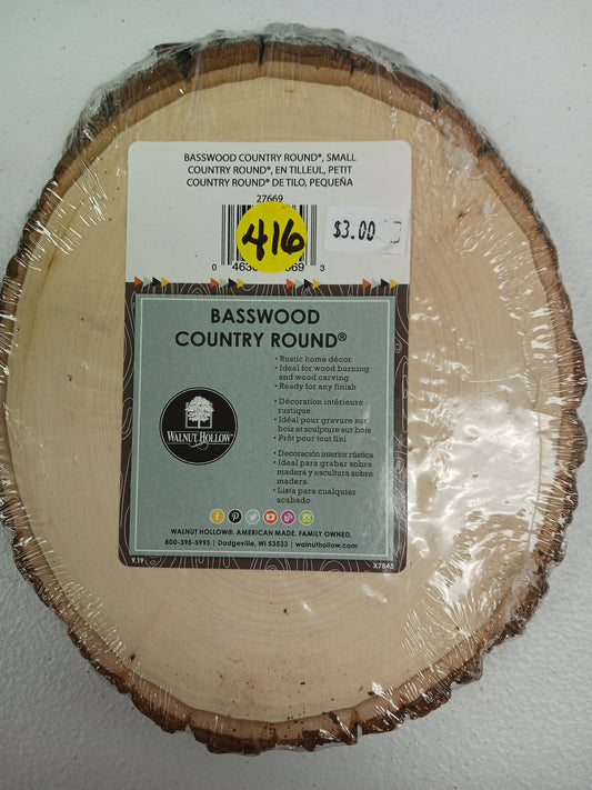 Wooden Oval